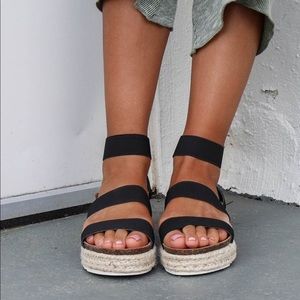 Amazing Laze No Doubt Platform Espadrilles